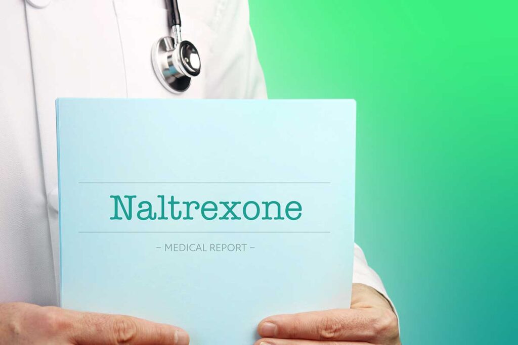 Image symbolizing how naltrexone helps alcohol withdrawal